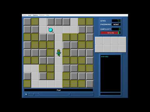 CCLP4 level 71 solution - 177 seconds