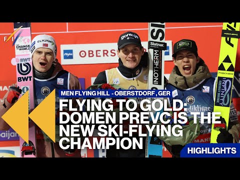 Above the rest - Domen Prevc's Ski-Flying World Championship flight! | Highlights | FIS Ski Jumping