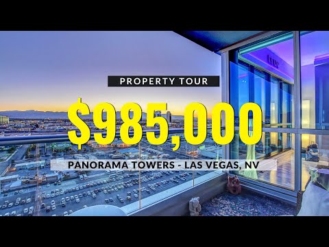 Panorama Towers Las Vegas Strip High-Rise For Sale $985,000 | 2 Beds | 3 Baths | 2,324 sqft