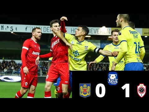 Croky Cup: SK Beveren - Royal Antwerp : 0-(1): Goal: Calvin Stengs
