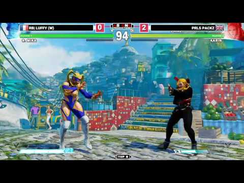 Celtic Throwdown  2016 SFV GRAND FINAL RB Luffy Mika vs Packz Karin