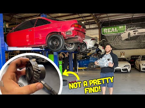 M Factory transmission parts install on my Turbo B Series Build. (We found alot broken inside)