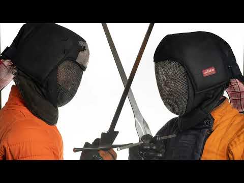 Longsword sparring Henric Jansen versus Oskar ter Mors [Zeckrur, Krieg and Sprechfenster]