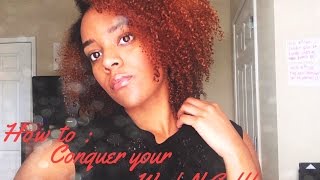 Natural Hair : Wash N' Go