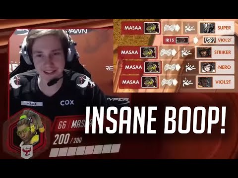 Masaa gets a Crazy 4K BOOP against the Shock!