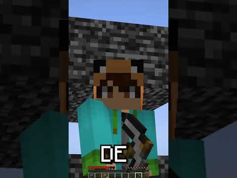 Danycopetin Cortos - how to ESCAPE to BEDROCK CAGE in MINECRAFT #shorts