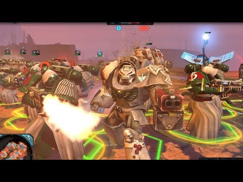 Dark Angels vs Orks - Warhammer 40 000: DOW2 Retribution