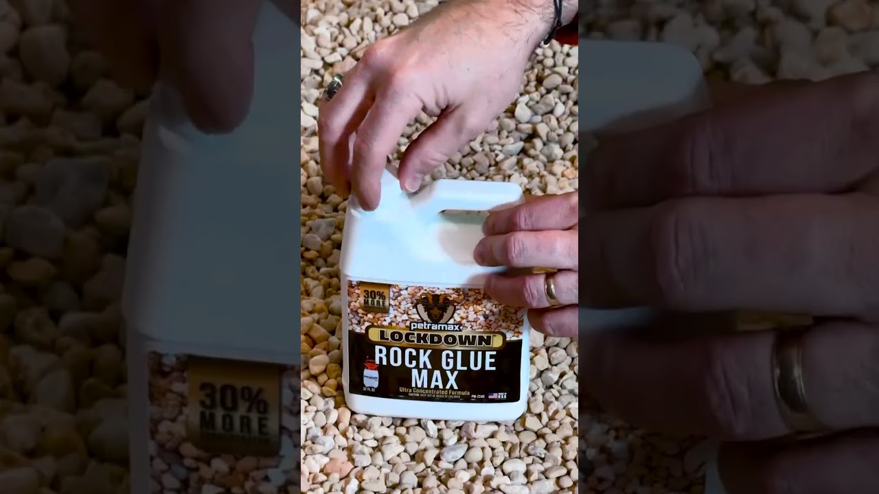 Can PetraMax Lockdown Rock Glue Max Fix Your Landscaping Problem in Just 24 Hours #diy #landscaping