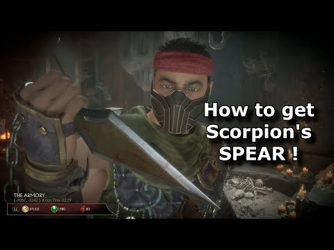 MK11 Krypt - How to get Scorpion's spear