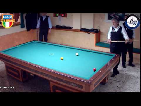 Chiruzzi vs Toti 2 Cat - 3ªProva Camp.Regionale - CSB Martino's Billiards(LT) 1/2Apr2017
