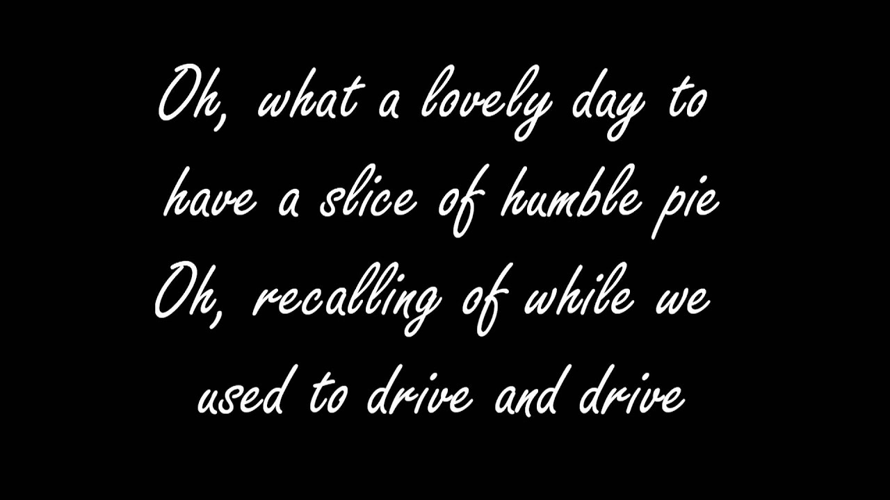 We Should Take It Slow Lyrics