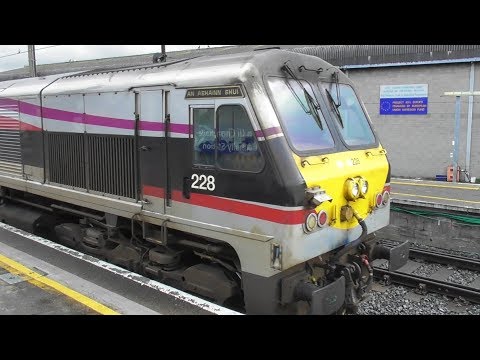 Irish Rail 201 Class Light Engine - Connolly Station, Dublin