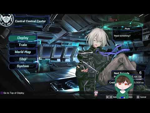 Playing a review copy of Relayer Advanced. SRPG in space!