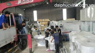 Xuất hàng lô máy chế biến gỗ đi Bình Thuận cho khách