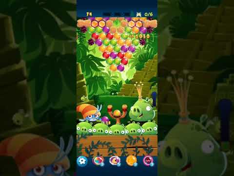 Angry birds pop bubble shooter level 185 NO BOOSTER