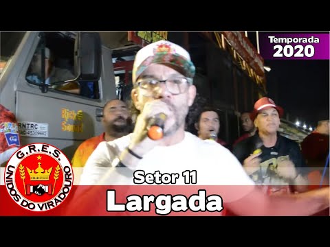 Viradouro 2020 - Bateria no setor 11 - Largada - #S1120