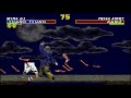 Ultimate Mortal Kombat Trilogy Genesis Shang Tsung MKI Hardest No Continues