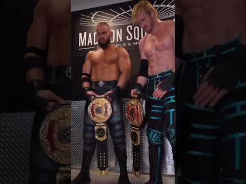 You are looking at your NEW World Tag Team Champions!! #WWERaw