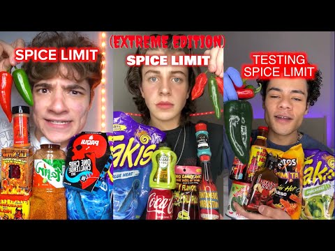 TESTING spice limit challenge TikTok compilation 🥵(EXTREME EDITION) #spicychallenge