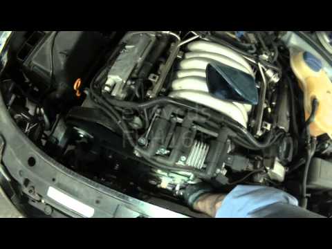 Audi C5: (re-uploaded) A6 2.8l AHA Timing Belt Kit, W/P & Thermostat (part 2 Belt Removal)