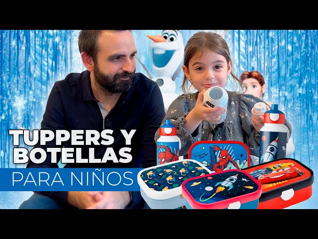 Vídeo relacionado con Mepal - Botella para Beber Campus Pop-up - Botella para Beber - Botella Agua a Prueba de Fugas para la Escuela - Sin BPA y apta para Lavavajillas - 400 ml - Avengers