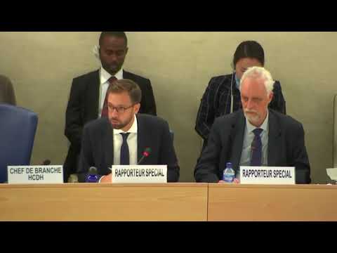 42nd Session UN Human Rights Council - Response to Hazardous Waste in Conflict - SR Baskut Tuncak