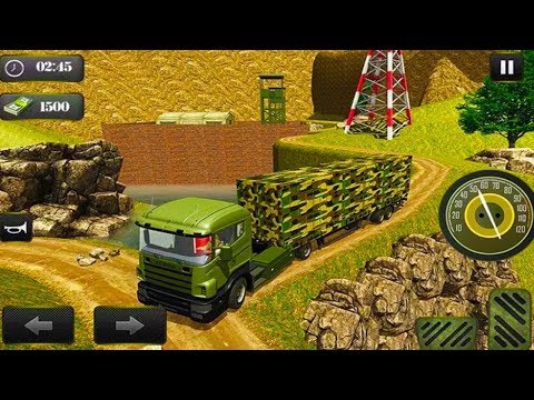 US Offroad Army Truck Driver 2017 •♥• G4K Android Gameplay FHD