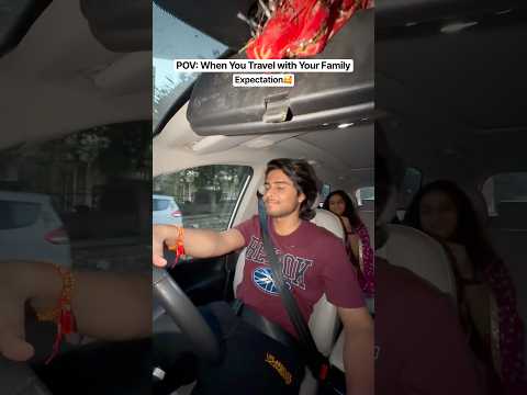 POV: Travelling with Your Family🥰 | #krishnakakran #shorts #shortfeed
