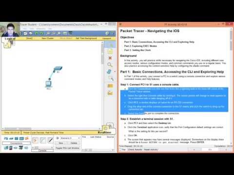 2.1.4.6 Packet Tracer - Navigating the IOS