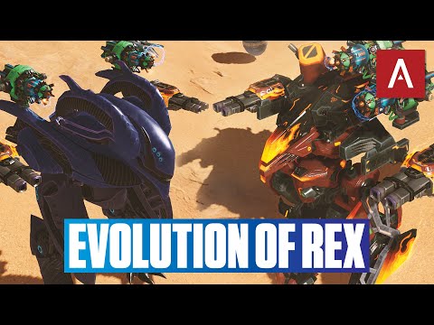 War Robots - Evolution Of The Rex (From Ochokochi To Rex)
