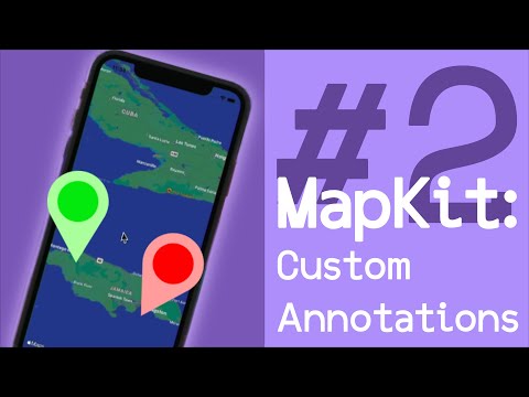 MapKit | Adding Custom Annotations to a Map | Swift + UIKit | Part 3