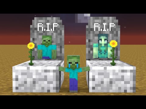 Sad Life of ZOMBIE - Very Sad Story - Minecraft Animation