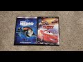 Aladdin S World Soundtrack With Finding Nemo 2003 DVD Cars 2006 DVD