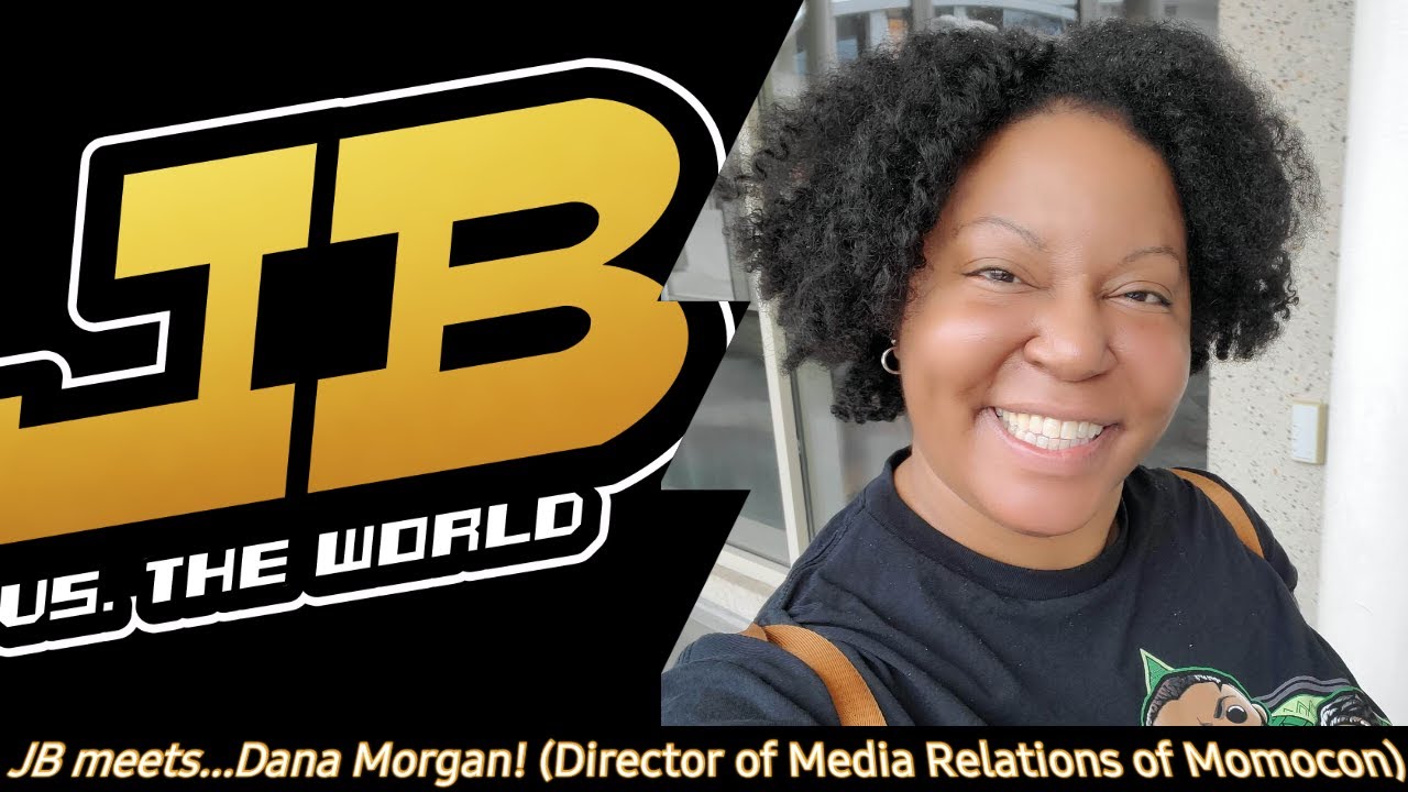 JB meets...Dana Morgan! (Director of Media Relations of @MomoConTV) #Momocon #Momocon2023