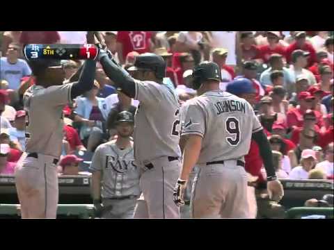 2012/06/24 Pena's three-run homer
