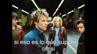 Bon Jovi - If That&#39;s What It Takes (Subtitulada - Español)