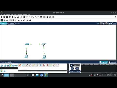 2.9.2 Lab - Basic Switch and End Device Configuration using Packet Tracer