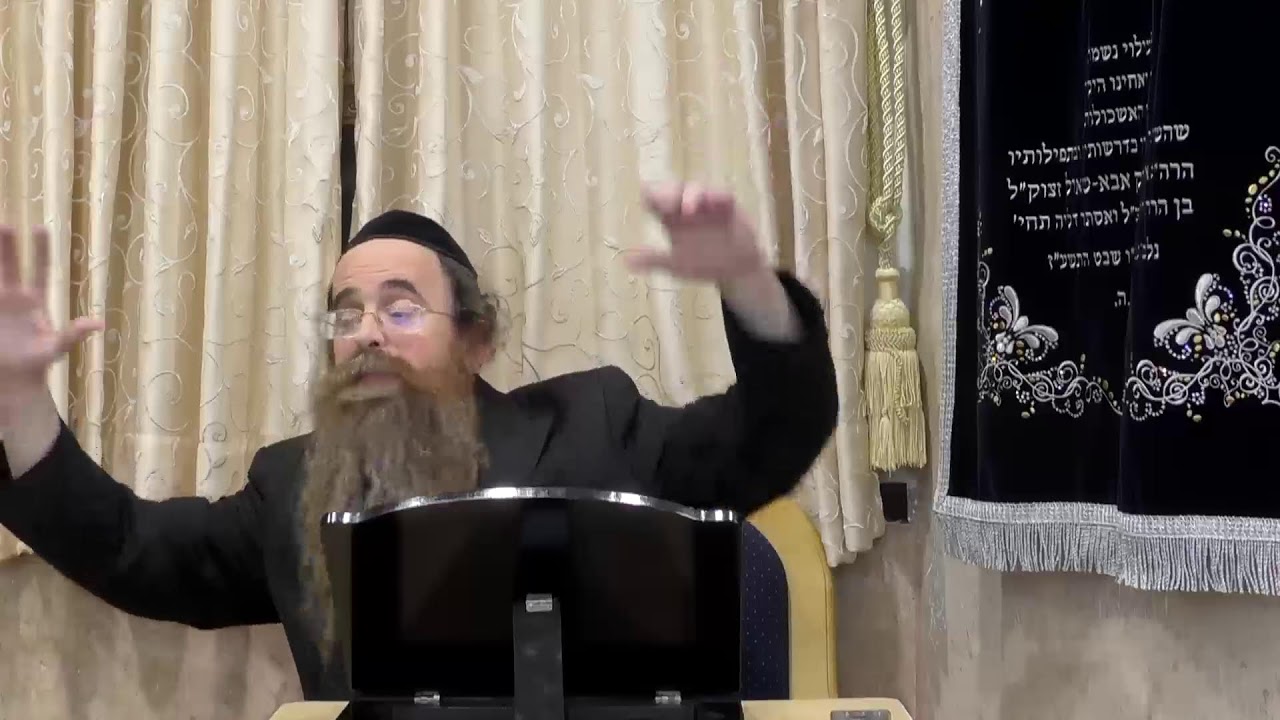 השיעור השבועי הרב בן ציון אבא שאול פרשת ויצא  תשפ"ו  בבית הכנסת "אהל רחל"