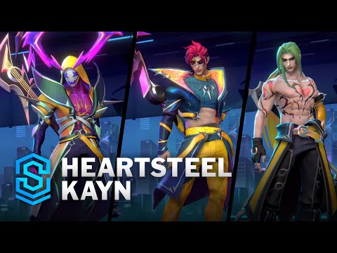 Heartsteel Kayn Wild Rift Skin Spotlight