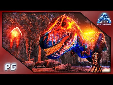 Farmando Com Nosso Rex & Progressão Hard! [ARK Genesis - Do Zero EP06]
