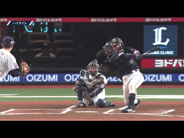 4月25日 埼玉西武ライオンズ 対 オリックス・バファローズ ハイライト