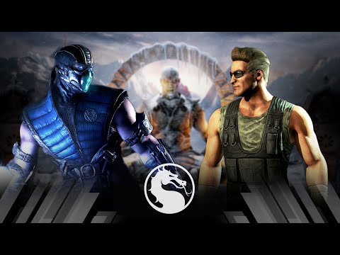 Mortal Kombat X - Sub Zero Vs Johnny Cage (Very Hard)