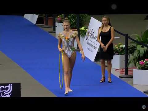 Aleksandra Soldatova (RUS) WCC Portimao 2019 Hoop final 19,850