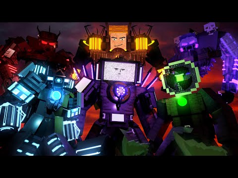 Skibidi Toilet Saviors - Season 1 (All Episodes) Minecraft Animation