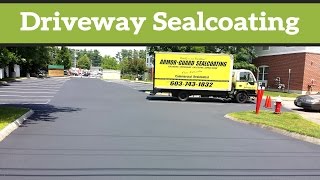 preview picture of video 'Driveway Sealcoating Kittery ME - Armor Guard'