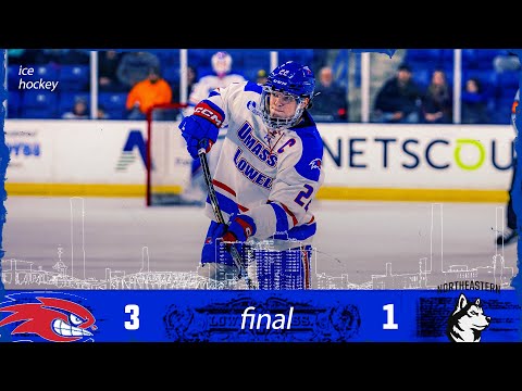 Ice Hockey | UMass Lowell vs Northeastern Highlights (02.15.25)