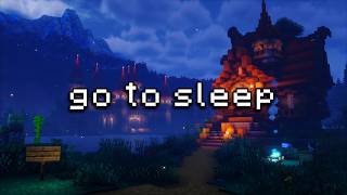 you don't have to stay awake anymore… (minecraft music & ambience)
