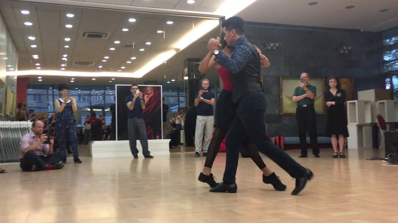 Sebastian Achaval y Roxana Suarez. Moscow. 07.10.2018