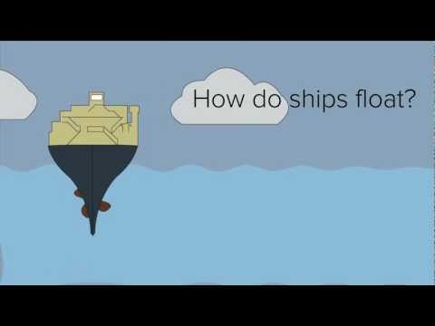 How do ships float? Buoyancy!