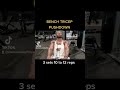 GET BIG ARMS BENCH TRICEP PUSHDOWNS #tricepspushdown #bench #damianbaileyfitness #triceps